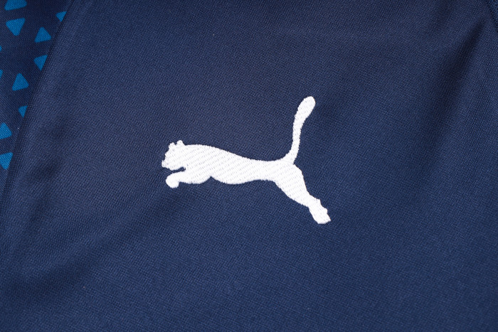 23-24 Manchester City High Quality Half Pull Tracksuit