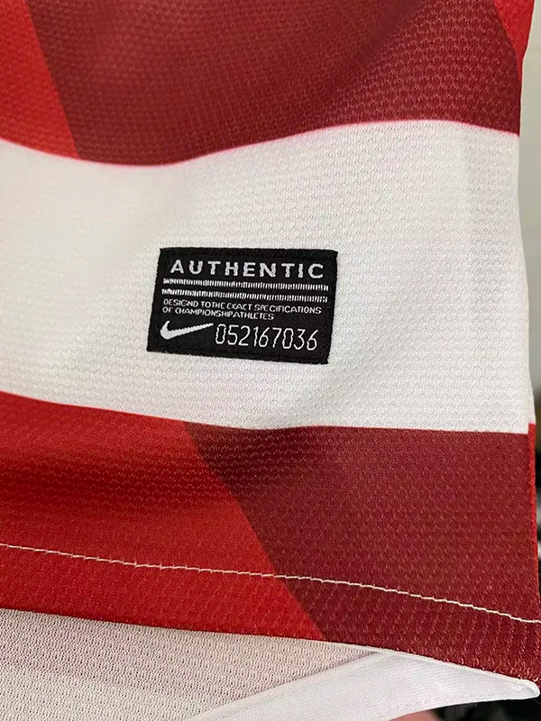 2013 USA Red Retro Soccer Jersey