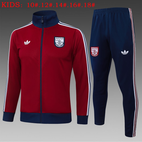 25-26 Arsenal High Quality Kids Jacket Tracksuit