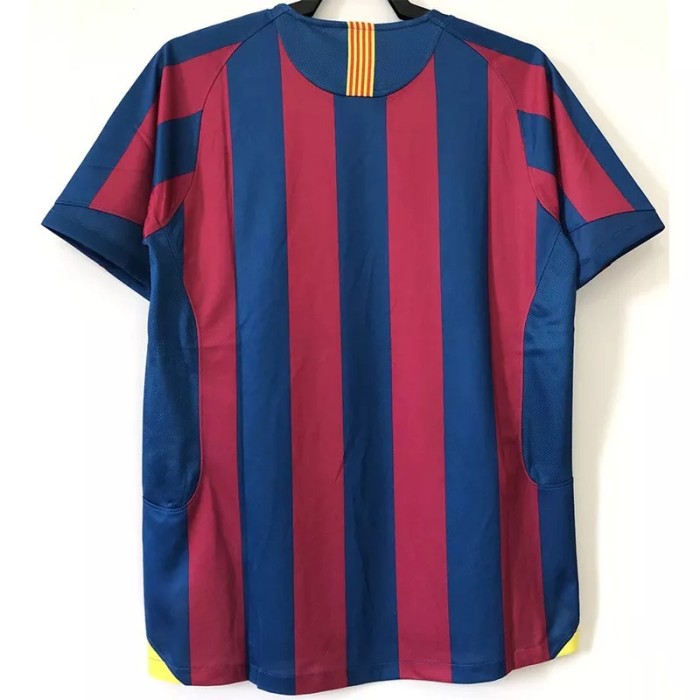 2005-2006 Barcelona Home Retro Soccer Jersey