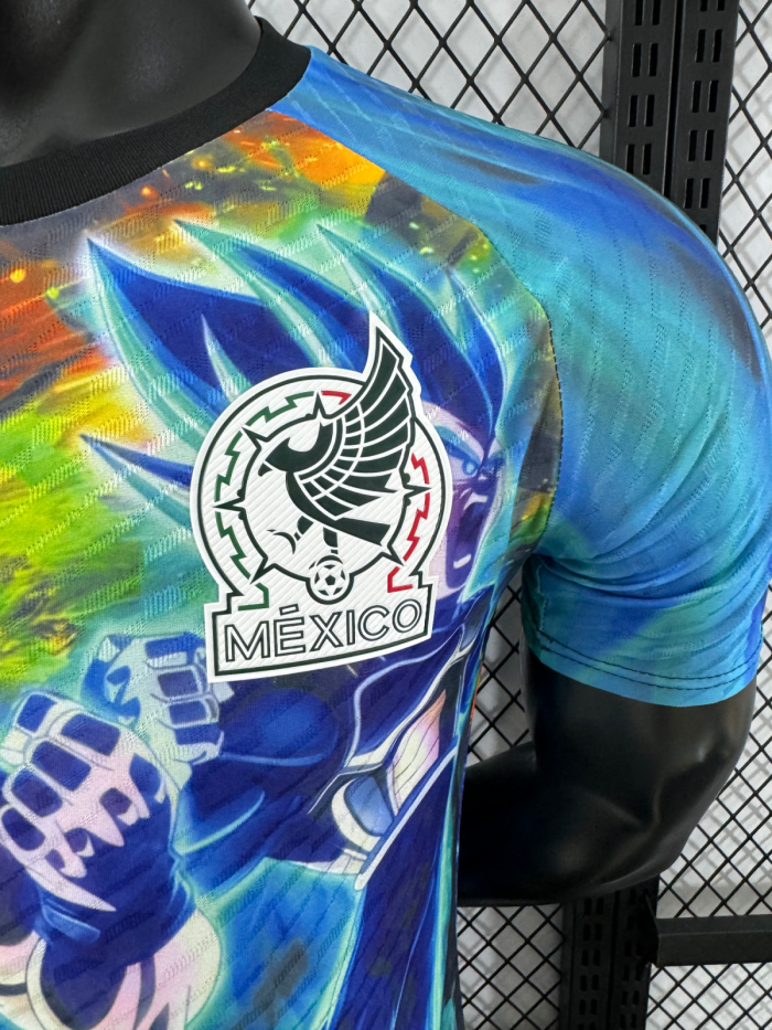25-26 Mexico Blue Special Edition Player Version Training Shirts