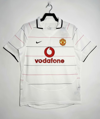 2003-2005 Manchester United Away Retro Soccer Jersey