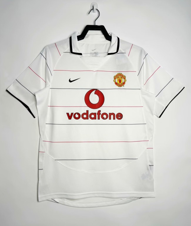 2003-2005 Manchester United Away Retro Soccer Jersey