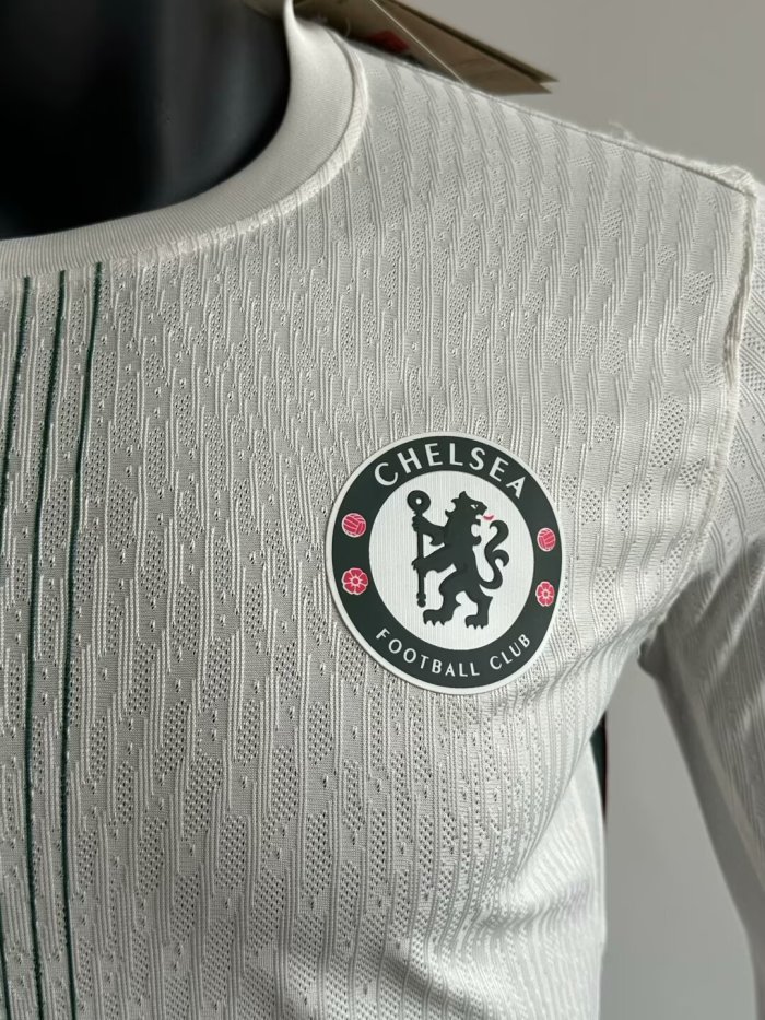 25-26 Chelsea Away Long sleeves Player Soccer Jersey