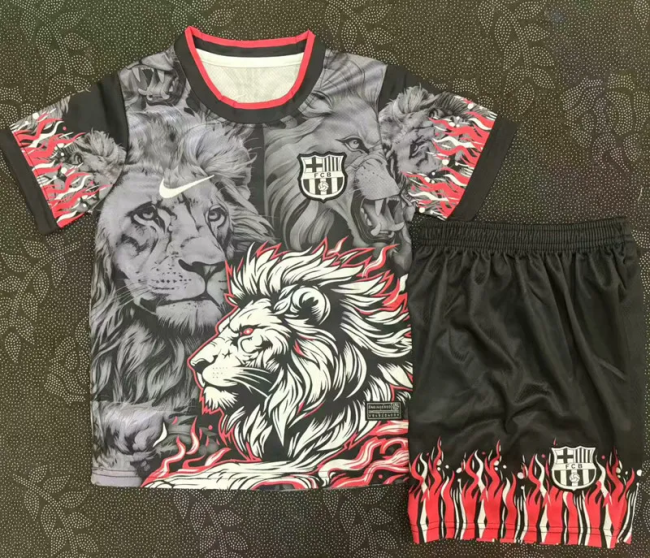 25-26 Barcelona Grey Special Edition Kids Training (狮子)