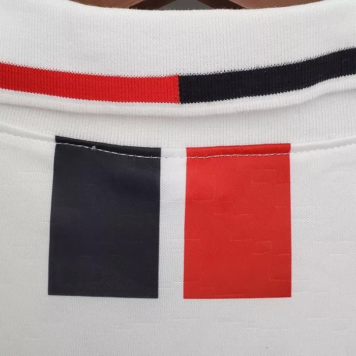 1995-1997 AC Milan Away White Retro Soccer Jersey