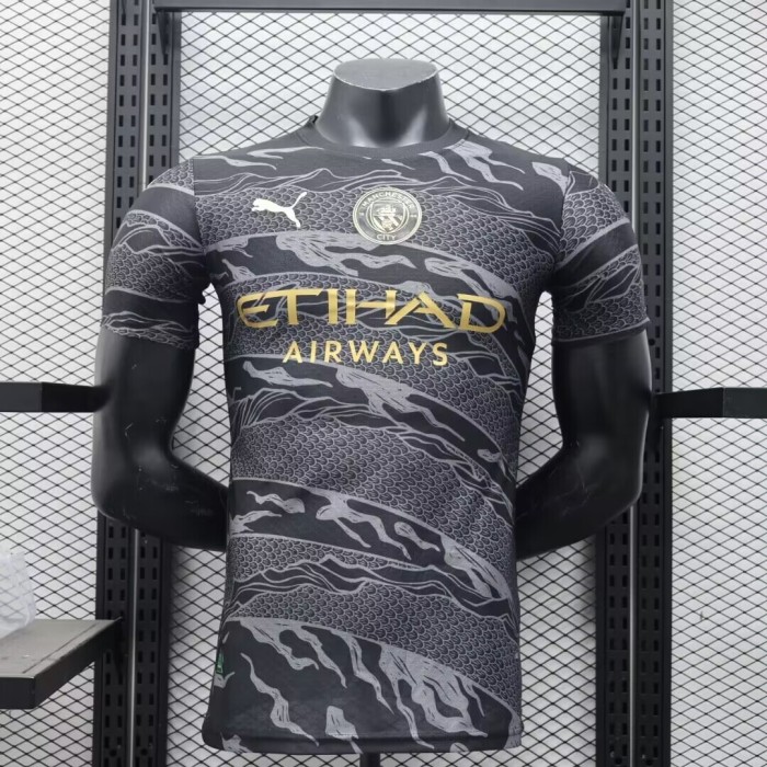 23-24 Manchester City Commemorative Edition Player Version Soccer Jersey