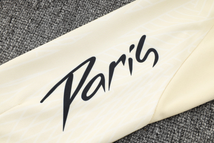 23-24 Paris Saint-Germain High Quality Half Pull Tracksuit