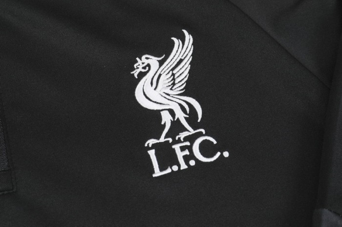 23-24 Liverpool High Quality Half Pull Tracksuit