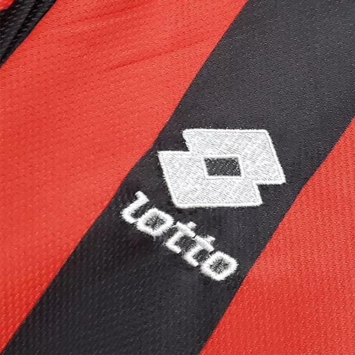 1996-1997 AC Milan Home Retro Soccer Jersey