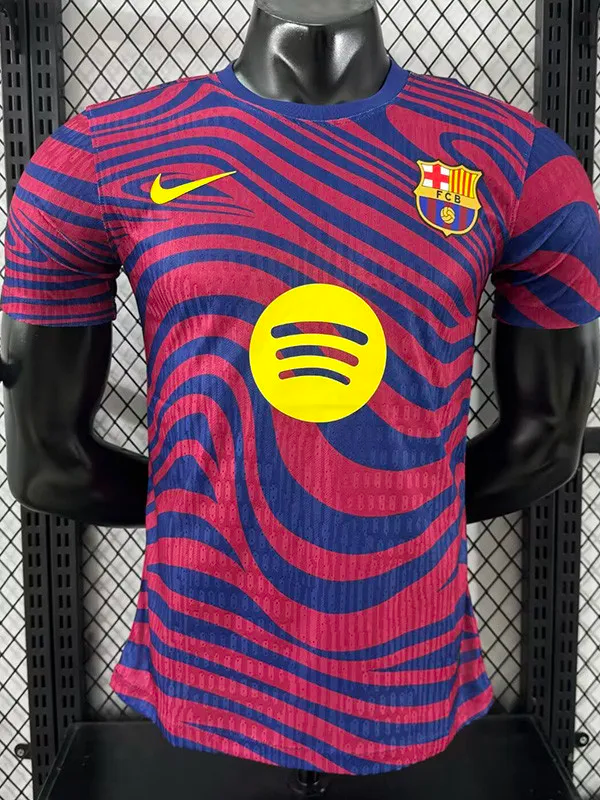 25-26 Barcelona Red Blue Special Edition Player Version Training Shirts