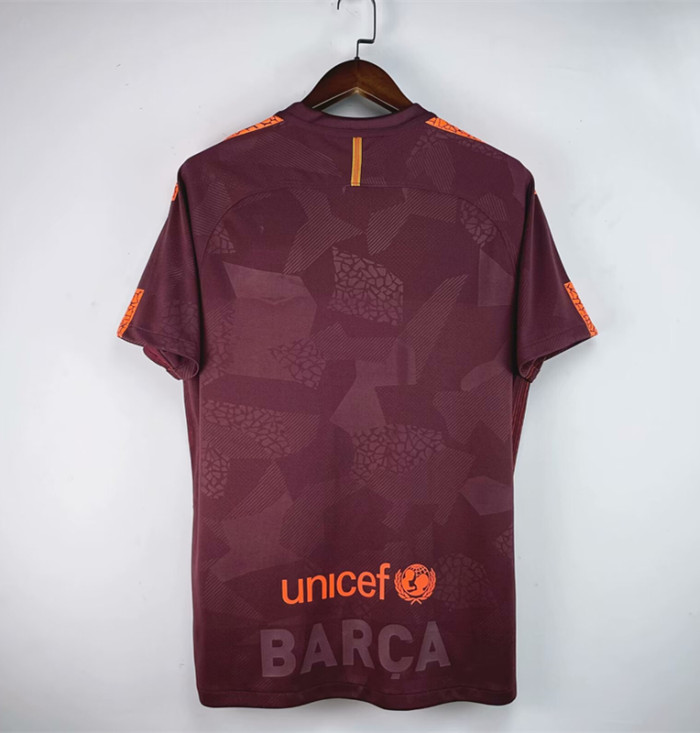 2017-2018 Barcelona Third Retro Soccer Jersey