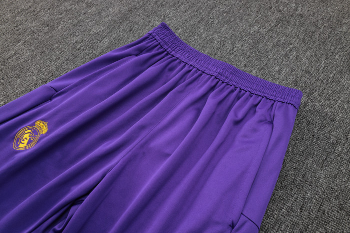 23-24 Real Madrid High Quality Half Pull Tracksuit