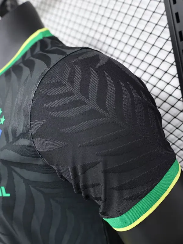 22-23 Brazil Black Special Edition Player Version Soccer Jersey