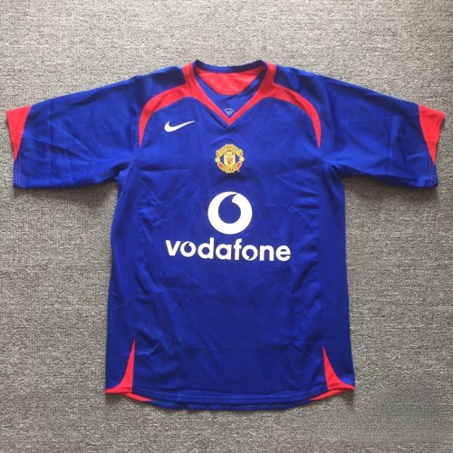 2005-2006 Manchester United Away Retro Soccer Jersey