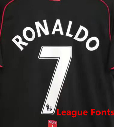 2007-2008 Manchester United Third Retro Soccer Jersey