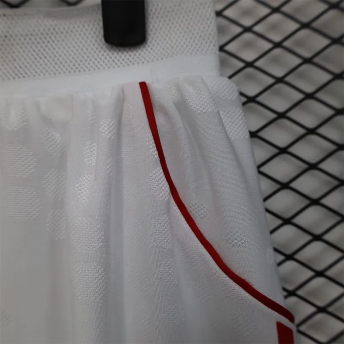 25-26 Ajax White Player Version Shorts Pants (球员短裤)周年标