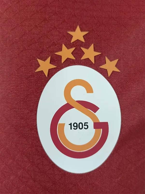 25-26 Galatasaray Home Player Version Soccer Jersey (五星) 1:1 Thai Quality