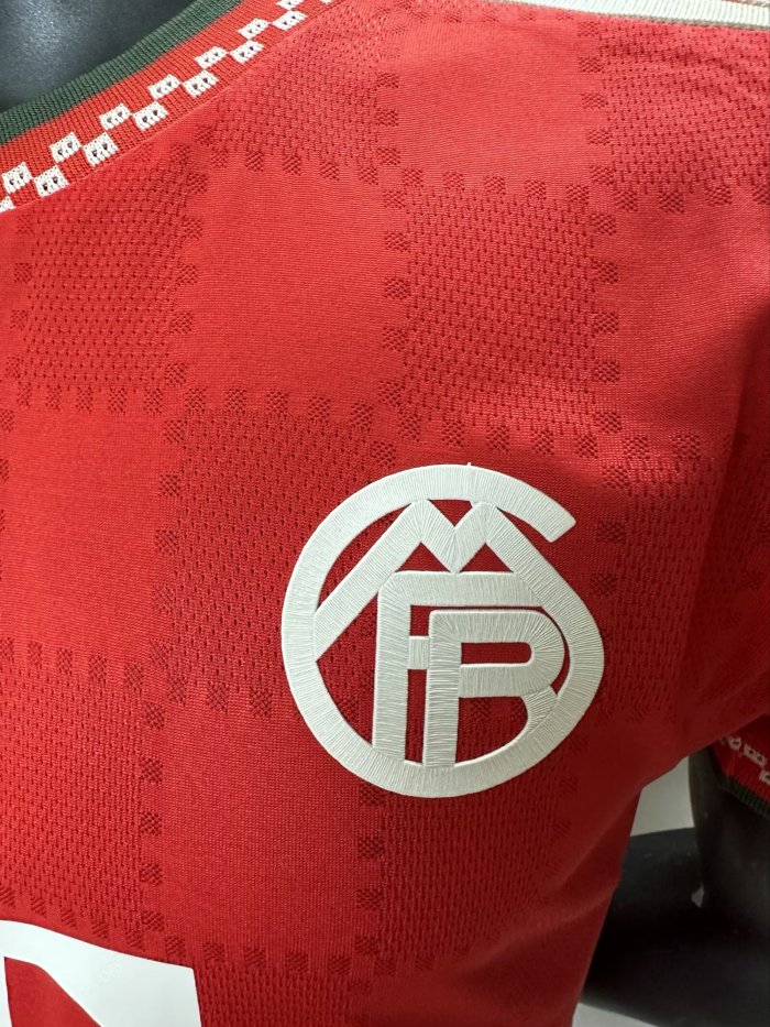 25-26 Bayern Red Special Edition Player Version Soccer Jersey 1:1 Thai Quality