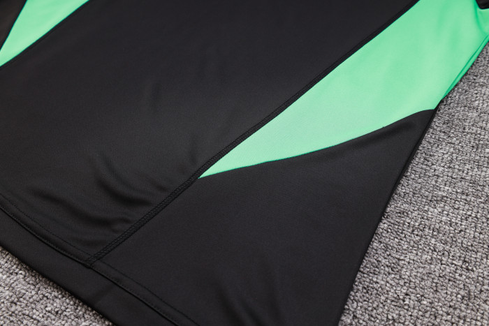 23-24 Manchester United High Quality Half Pull Tracksuit