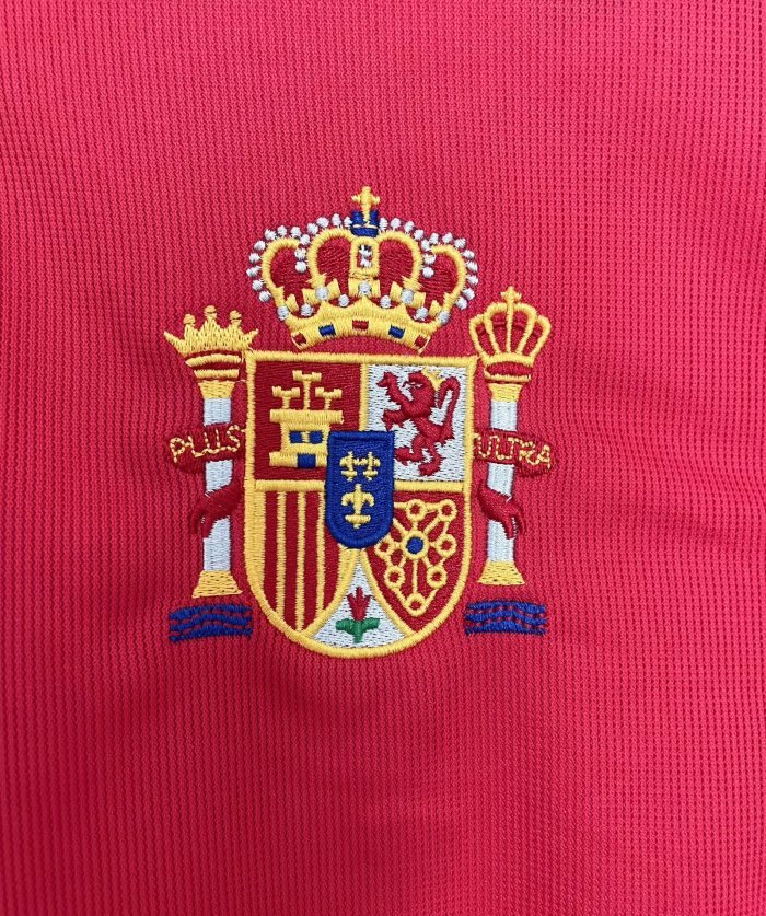 2000 Spain Home Retro Soccer Jersey