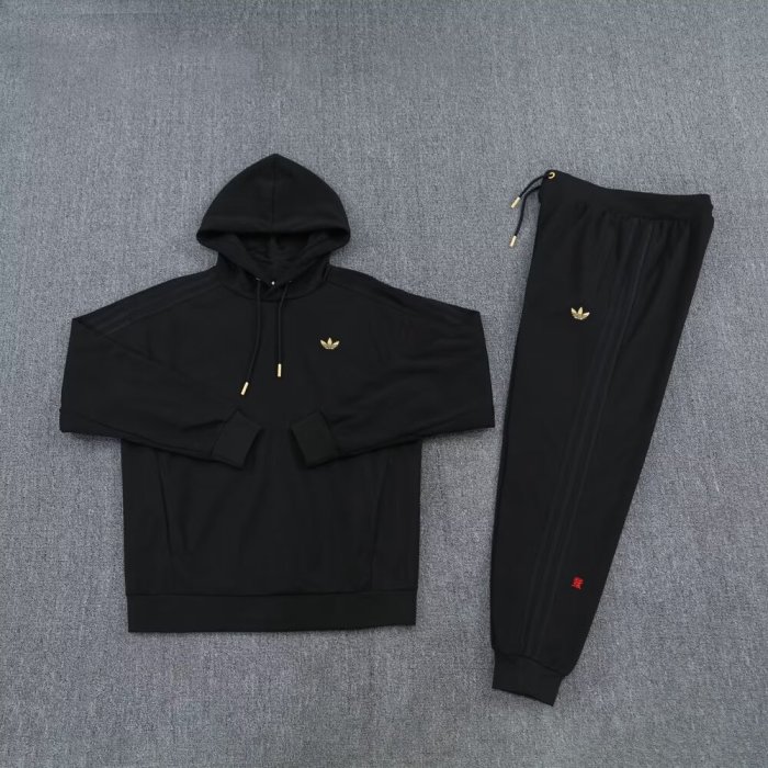 2025 AD Black Commemorative Edition Hoodie Tracksuit (卫衣套装)