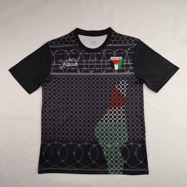 2024 Palestine Fans Version Soccer Jersey