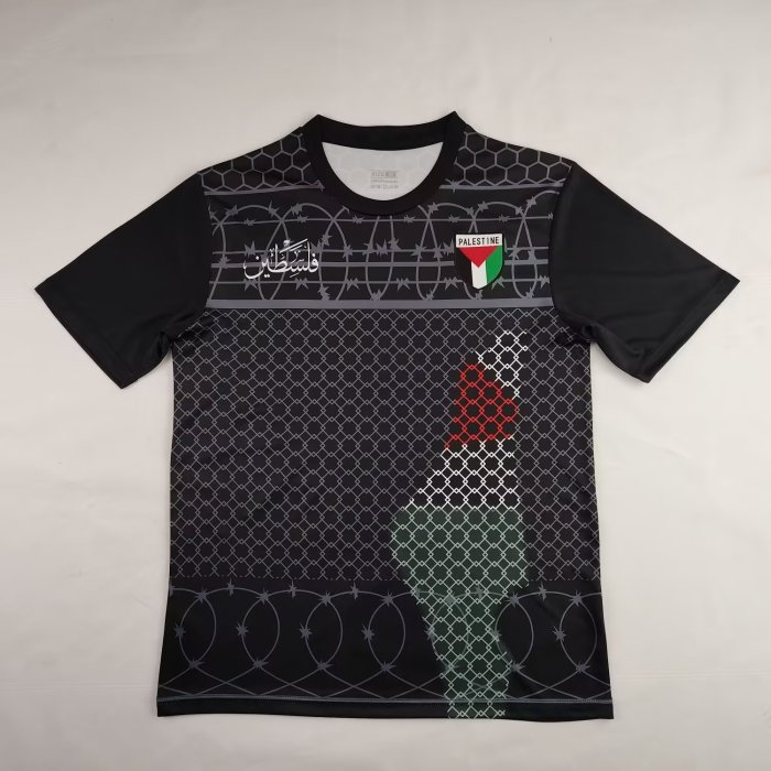 2024 Palestine Fans Version Soccer Jersey