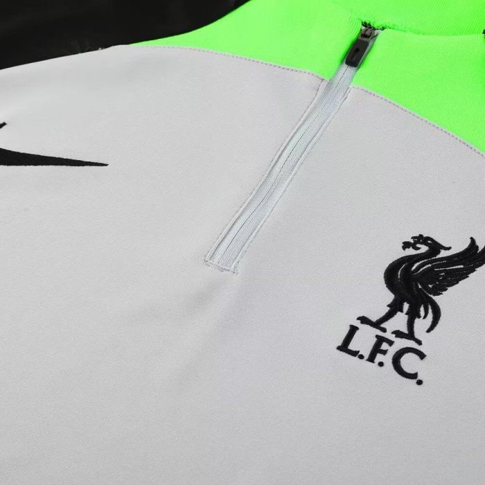 23-24 Liverpool High Quality Half Pull Tracksuit 