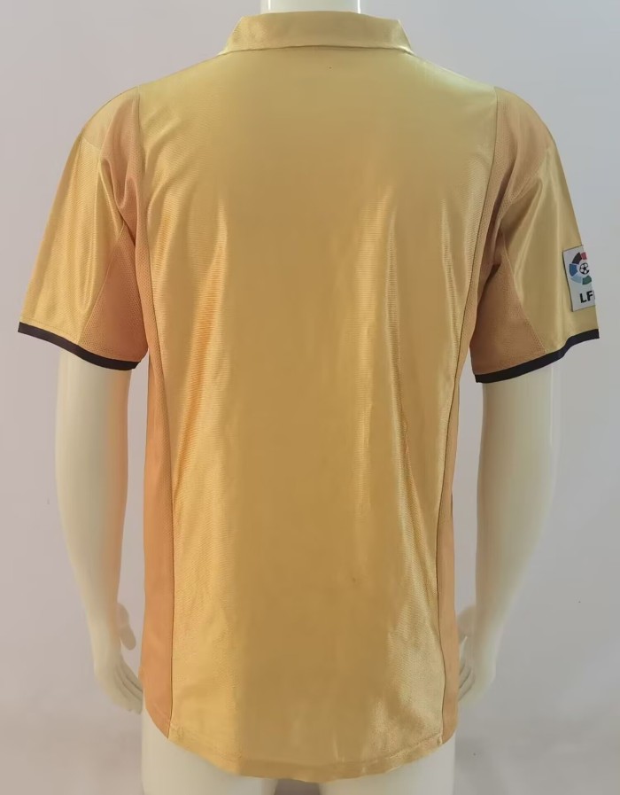 2001-2002 Barcelona Away Retro Soccer Jersey