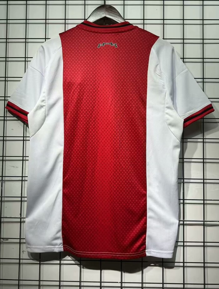 25-26 Ajax Home Fans Soccer Jersey