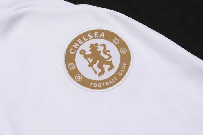 23-24 Chelsea High Quality Half Pull Tracksuit