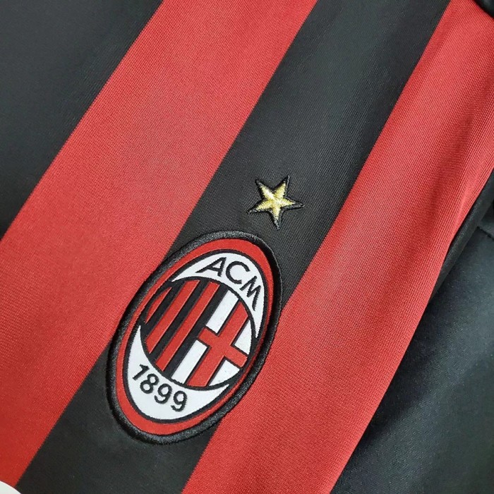 2009-2010 AC Milan Home Retro Soccer Jersey