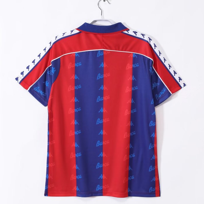 1992-1995 Barcelona Home Retro Soccer Jersey