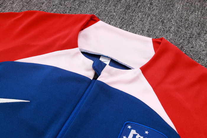 23-24 Atlético Madrid High Quality Half Pull Tracksuit