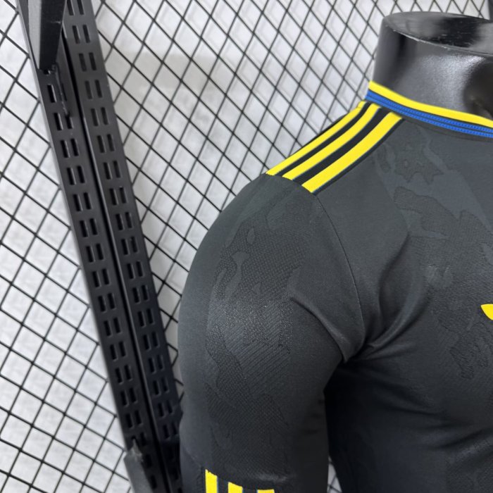 25-26 Manchester United Third Long Sleeve Player Version Soccer Jersey