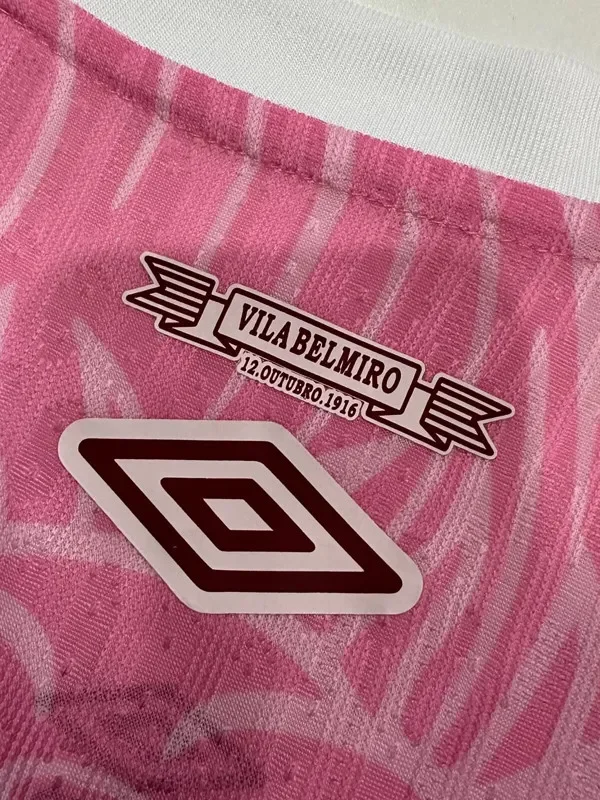 25-26 Santos FC Pink Special Edition Player Version Training Shirts