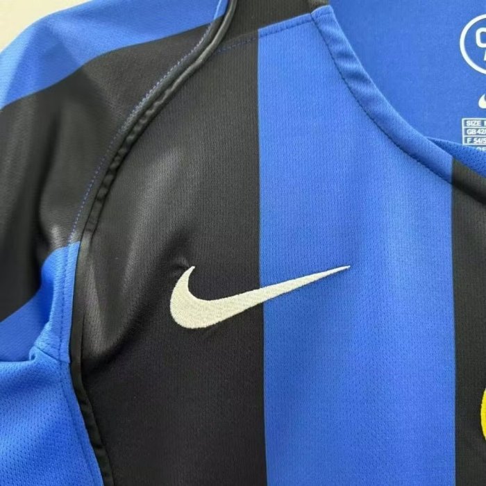 2004-2005 Inter Milan Home Retro Soccer Jersey
