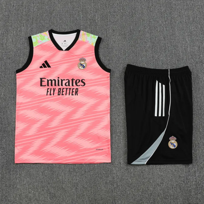 25-26 Real Madrid High Quality Tank Top And Shorts Suit