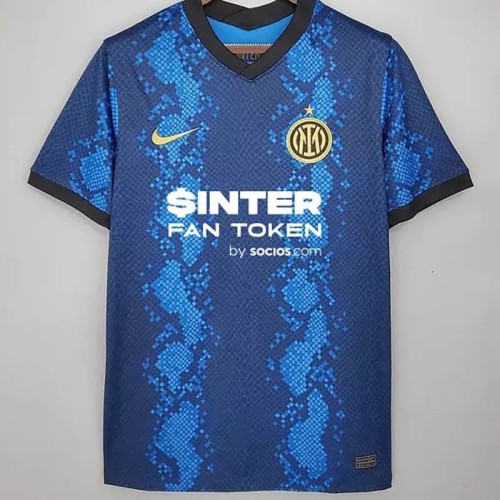 21-22 Inter Milan 1:1 Home Fans Soccer Jersey
