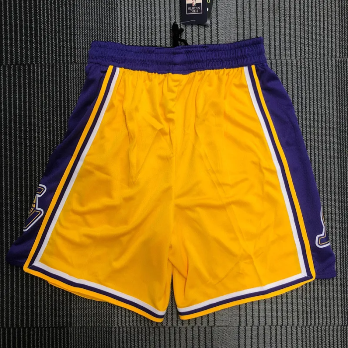 LAKERS Yellow Edition Top Quality NBA Pants