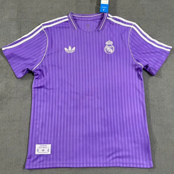25-26 Real Madrid Purple Special Edition Fans Training Shirts