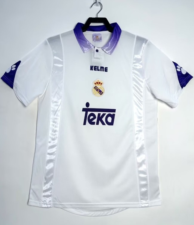 1997-1998 Real Madrid Home Retro Soccer Jersey