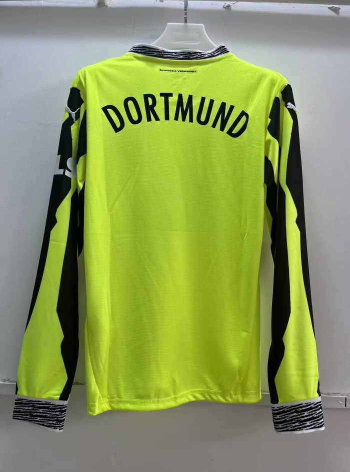 25-26 Dortmund Special Edition Long Sleeve Fans Soccer Jersey