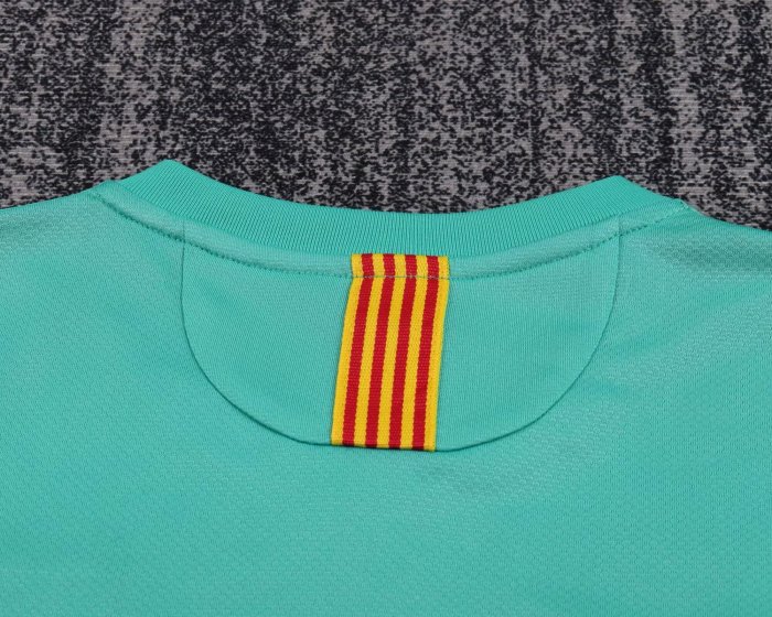 2010-2011 Barcelona Away Retro Kids Soccer Jersey