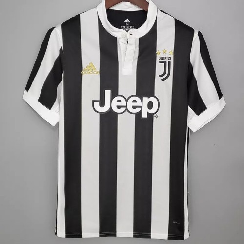 2017-2018 Juventus Home Retro Soccer Jersey