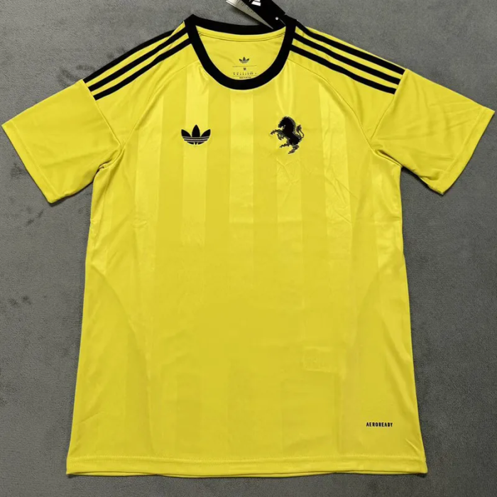 25-26 Juventus Yellow Goalkeeper Soccer Jersey