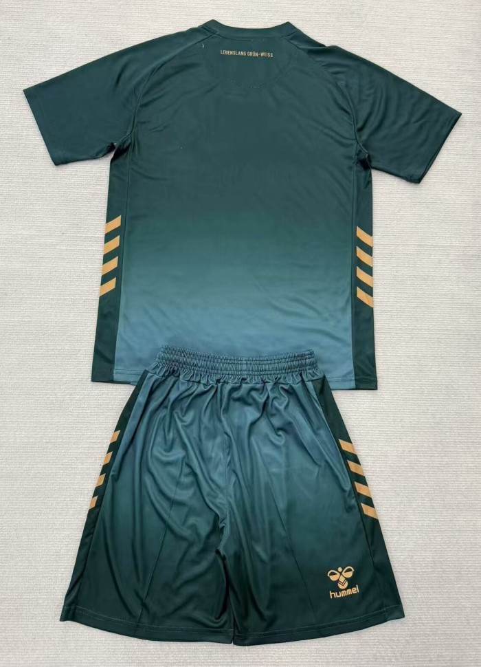 25-26 Werder Bremen Third Kids Soccer Jersey