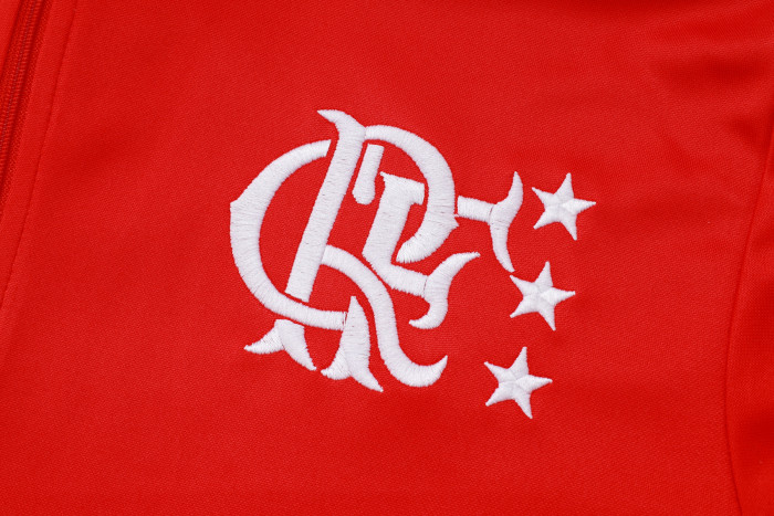 25-26 Flamengo High Quality Half Pull Tracksuit