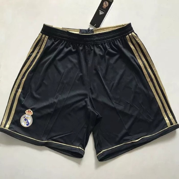2011-2012 Real Madrid Black Retro Shorts Pants